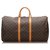 Louis Vuitton Keepall Monogram Brown 55 Cuir Toile Marron  ref.176479
