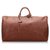Louis Vuitton Orange Epi Keepall 60 Leather  ref.176490