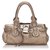 Chloé Chloe Brown Leather Paddington Handbag Beige Pony-style calfskin  ref.176540