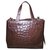 FURLA handbag Dark brown Leather  ref.176650
