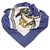 Hermès Sciarpa Hermes in seta con stampa multipla Multicolore Panno  ref.176760
