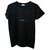 T-shirt Saint Laurent Coton Noir  ref.176825