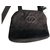 Autre Marque Black Chanel shoulder bag Suede  ref.176950