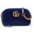 Gucci GG Marmont SMALL Crossbody Matelasse Velvet Bleu pequeno cobalto Azul escuro Veludo  ref.177066