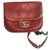 Chanel Red Leather  ref.177183