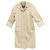 Burberry woman raincoat vintage t 40 Beige Cotton Polyester  ref.177190