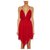 Balmain Vestidos Vermelho  ref.177457