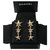 Chanel star earrings Golden Metal  ref.177733