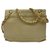 Chanel Handbags Beige Leather  ref.177735