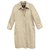 Burberry woman raincoat vintage t 38 Beige Cotton Polyester  ref.177740