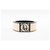 Bracelet Manchette Dior en bois laqué noir et ivoire style vintage Beige  ref.177756