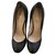 Yves Saint Laurent Ysl shoes Black Leather  ref.177845