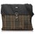 Burberry Brown House Check Canvas Shoulder Bag Multiple colors Beige Polyester Cloth Cloth  ref.177922