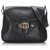 Gucci Black Vintage Leather lined G Shoulder Bag Pony-style calfskin  ref.177992