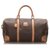 Céline Celine Brown Macadam Travel Bag Leather Plastic Pony-style calfskin  ref.178237
