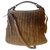 Borsa a tracolla Burberry Lowry in pelle ruffle taupe  ref.178348