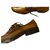 Autre Marque Loafers Slip ons Bronze Leather  ref.178350
