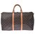 Louis Vuitton Keepall 50 Brown Cloth  ref.178389