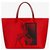 Givenchy BAMBI PRINT ANTIGONA SHOPPING BAG Rot Leder  ref.178458