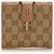 Gucci Brown GG Canvas Bi-Fold Wallet Cloth Cloth  ref.178530