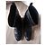 Botas Gucci com fivela e anel de bambu em couro preto - vista 11