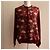 Salvatore Ferragamo Strickjacke aus burgunderfarbener Wolle Bordeaux - Ansicht 6