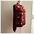 Salvatore Ferragamo Strickjacke aus burgunderfarbener Wolle Bordeaux - Ansicht 9