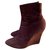 Jimmy Choo Ankle Boots Purple Suede  ref.178969