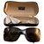 Chanel Gafas de sol Negro Plástico  ref.178975