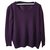 By Malene Birger Knitwear Purple Silk Wool  ref.178999