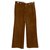 Ralph Lauren Pantaloni, ghette Cognac Velluto  ref.179076