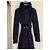Abrigo de lana Patrizia Pepe azul marino talla 44 - vista 6
