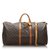 Louis Vuitton Brown Monogram Keepall Bandouliere 60 Leather Cloth  ref.179404