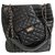 Chanel Black Leather  ref.179449