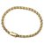 Bracelet Cartier ligne tennis serti de diamants en or jaune. Or blanc  ref.179543
