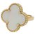Van Cleef & Arpels "Magic Alhambra" Ring aus Gelbgold, Perlmutt. Gelbes Gold  ref.179547