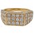 Cartier signet ring in yellow gold and diamonds.  ref.179561