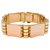 inconnue Tank bracelet in yellow and pink gold. Yellow gold  ref.179575