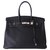 Hermès HERMES BIRKIN BLACK BAG Leather  ref.179703