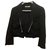 Balenciaga Cropped tux style jacket Black Wool  ref.179782