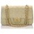 Timeless Chanel Green Classic Medium Nubuck Leather lined Flap Bag Light green  ref.179841