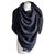 DARKBLUBLACK  GGWEB GUCCI NEW Dark blue Silk Wool  ref.179860