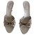 Gucci Des sandales Toile Beige  ref.179918