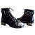 Alexander Mcqueen Ankle Boots Black Leather  ref.179926