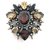 Lanvin Pins & brooches Multiple colors Steel  ref.179950