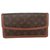 Louis Vuitton Handbags Brown Cloth  ref.180023