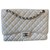 Chanel White Leather  ref.180134