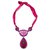 Lanvin Necklaces Pink Metal  ref.180138