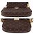 Multi Pochette Embrague múltiple Louis Vuitton en lona monogram, Nueva condición Castaño - vista 11