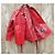 Burberry T Lederjacke 40 Rot - Ansicht 5